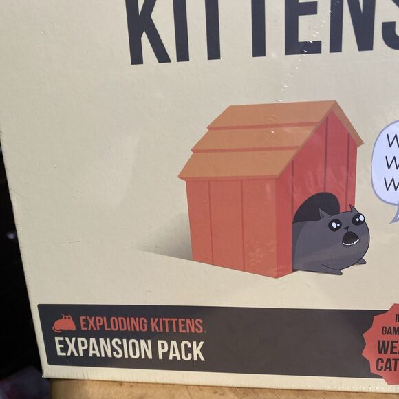Barking Kittens, Exploding Kittens Expansion Pack. Brand New Torn Cellophane - Picture 3 of 11